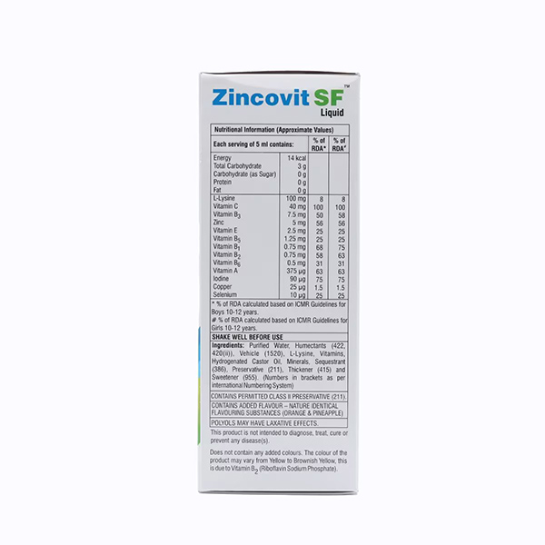 Zincovit SF Liquid 200ml