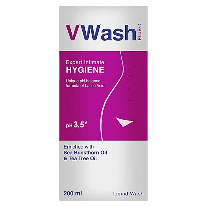 VWash Plus Expert Intimate Hygiene Liquid 200ml