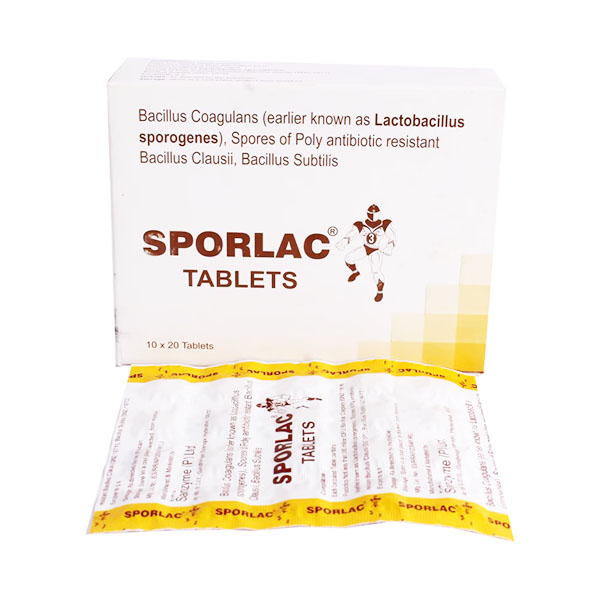 Sporlac Tablet 20's