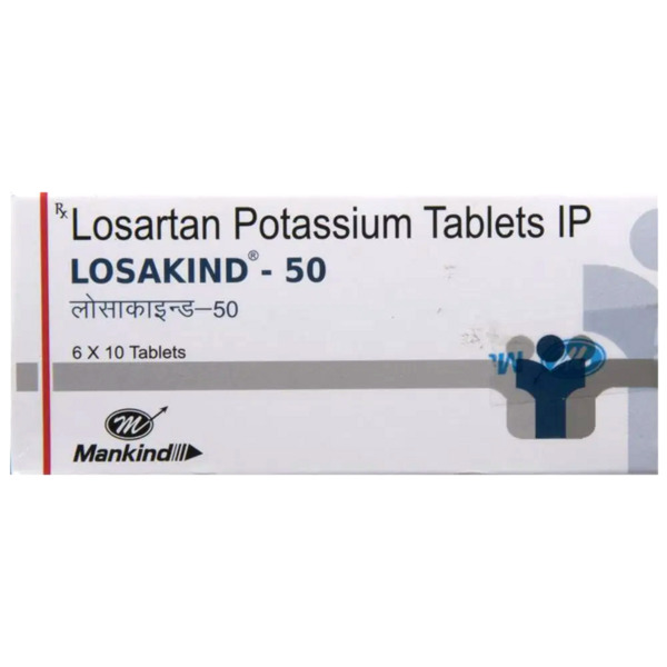 Losakind 50 Tablet 10's