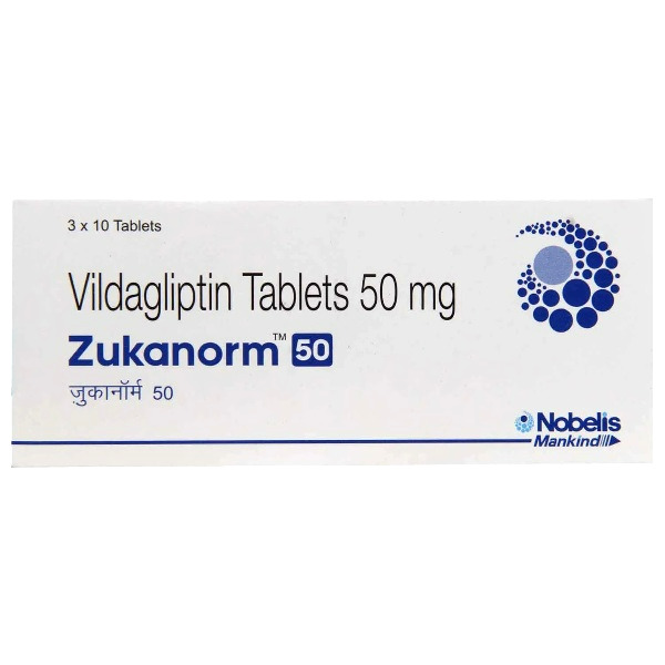 Zukanorm 50 Tablet 10's