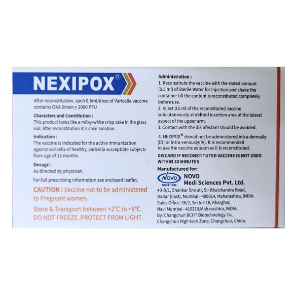 Nexipox Vaccine (1 Vial)