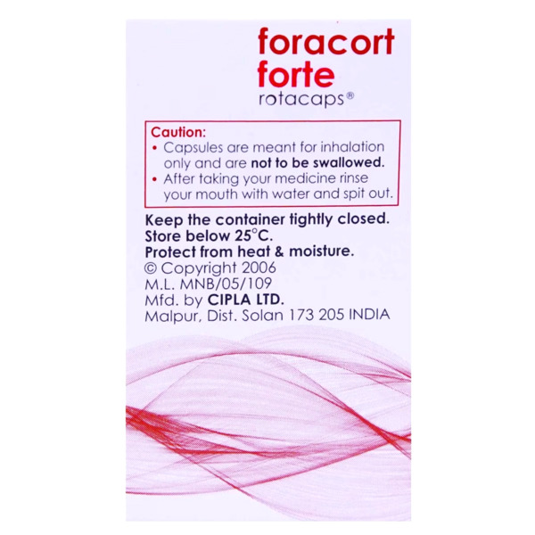 Foracort Forte Rotacaps 30's