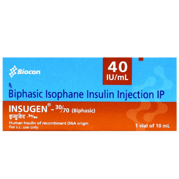 Insugen 30/70 40IU/ml Solution for Injection 10ml