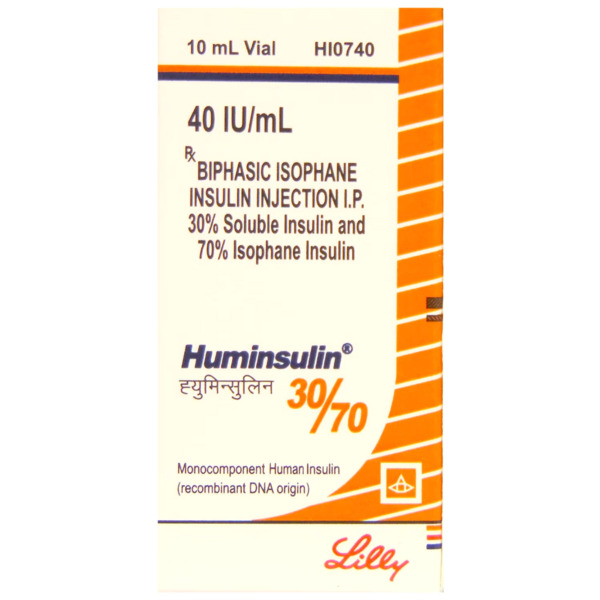 Huminsulin 30/70 40IU/ml Solution for Injection 10ml