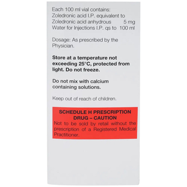 Zolephos 5mg Infusion 100ml