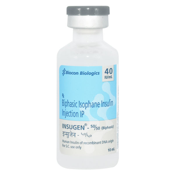 Insugen 50/50 40IU/ml Injection 10ml