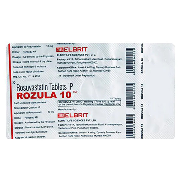 Rozula 5mg Tablet 15's