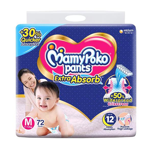 MamyPoko Pants Extra Absorb Diaper Medium