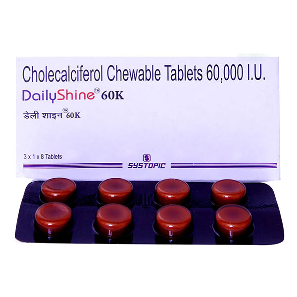 Dailyshine 60K Tablet 8's