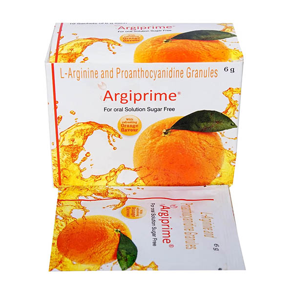 Argiprime for Oral Solution Sugar Free Sachet Orange 6g