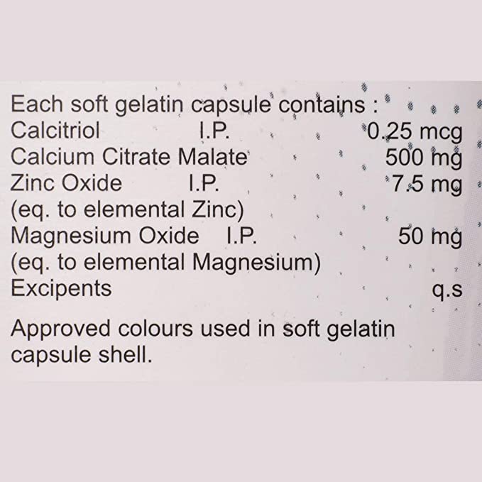 HsCal-OS Soft Gelatin Capsule 10's