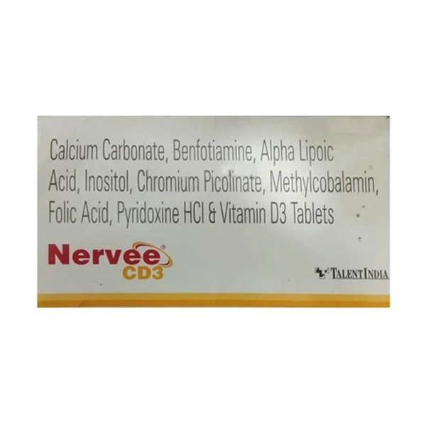 Nervee CD3 Tablet 10's