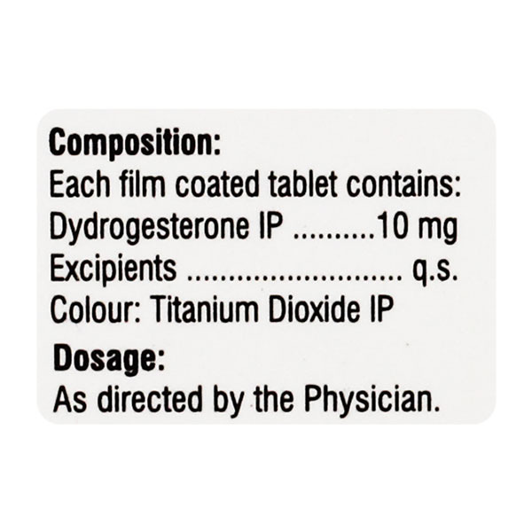 Dydrotab 10mg Tablet 10's