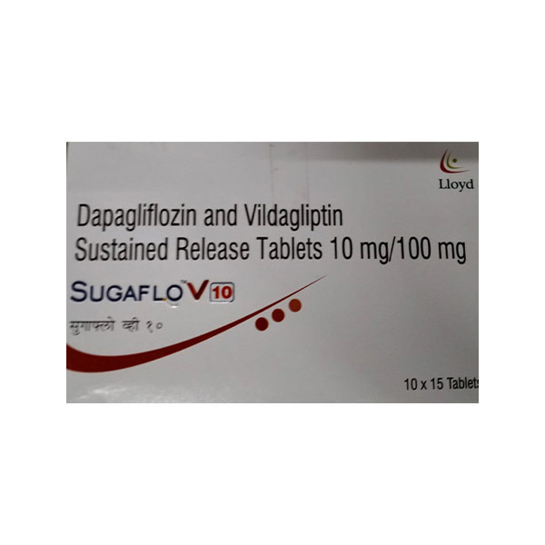 Sugaflo V 10mg/100mg Tablet 15's