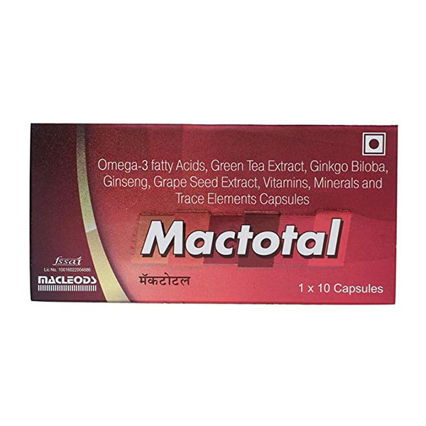 Mactotal Softgel Capsules 10's