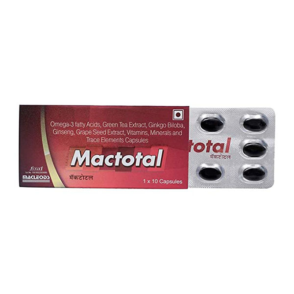 Mactotal Softgel Capsules 10's