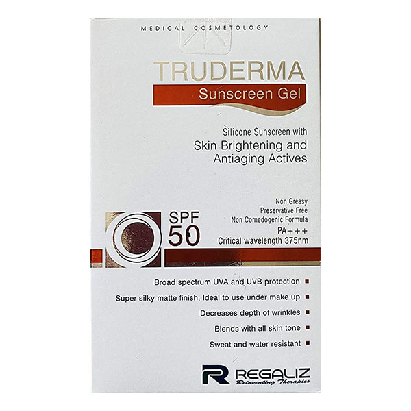 Truderma Sunscreen SPF 50 Gel 50g