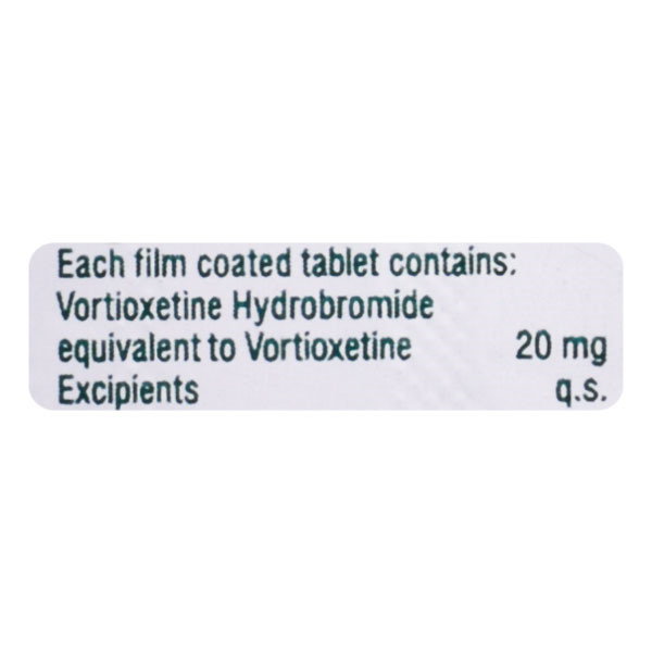 Vortidif 20mg Tablet 10's