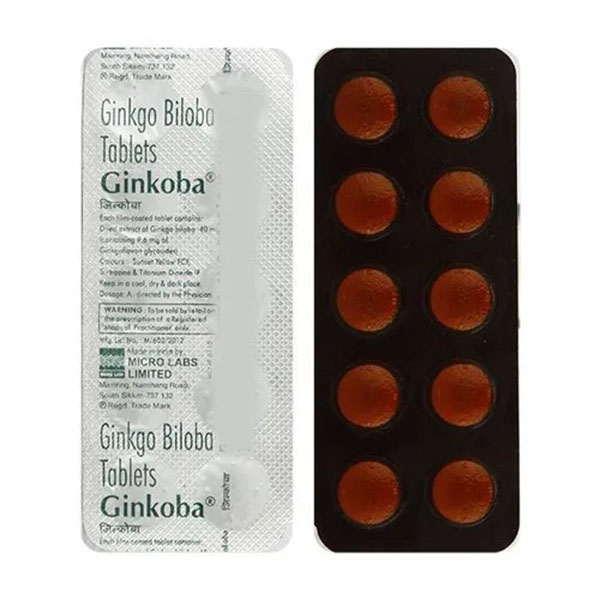 Ginkoba Tablet 10's