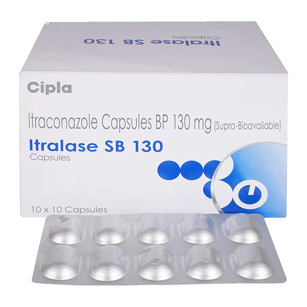 Itralase SB 130mg Capsule 10's