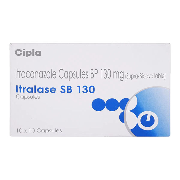 Itralase SB 130mg Capsule 10's