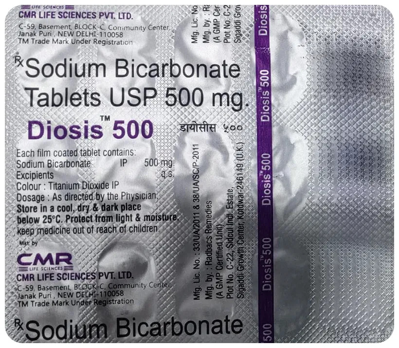 Diosis 500mg Tablet 15's