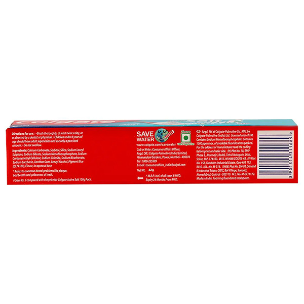 Colgate Active Salt Anticavity Toothpaste 40g