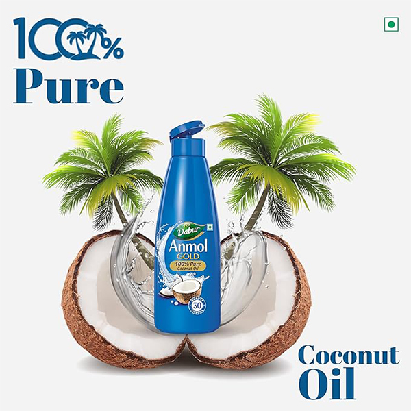 Dabur Anmol Gold Pure Coconut Oil 100ml