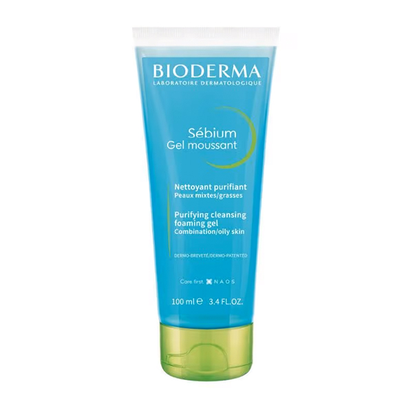 Bioderma Sebium Moussant Purifying Cleansing Foaming Gel 100ml